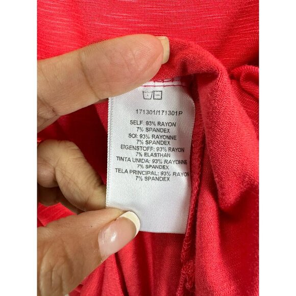 Anthropologie Dolan Fina Coral Tunic Dress Sleeveless High Neck Size Large - Picture 13 of 13